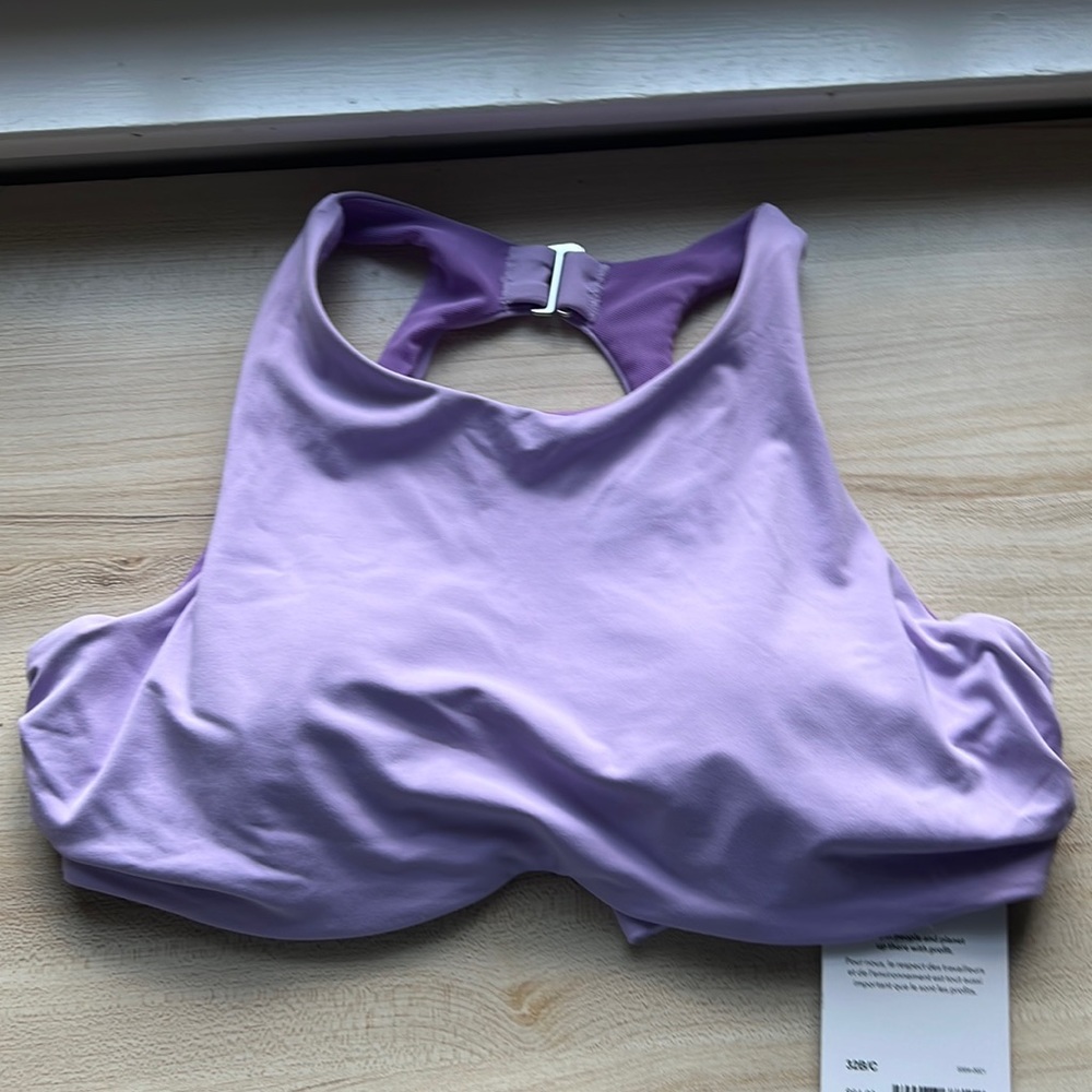 Maldives bra cup bikini top purple athleta